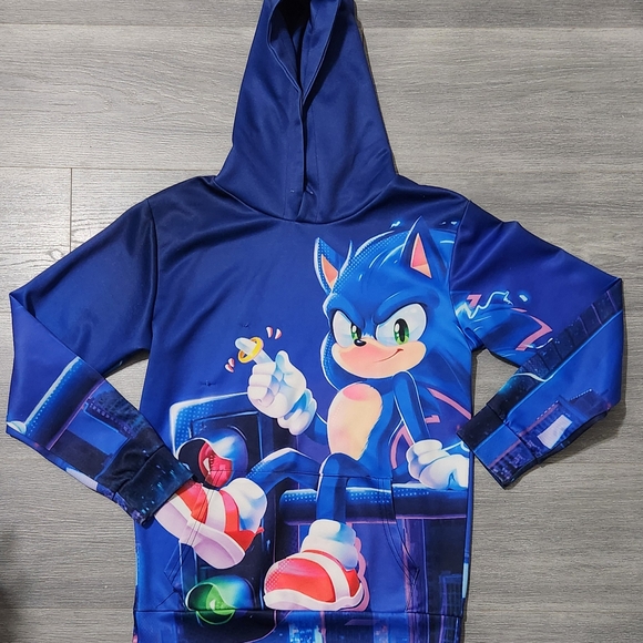 Children’s Hoodie Sonic Blue